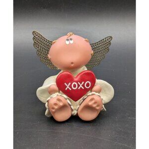 Angel Cheeks Russ Berrie Kirk Kritters Valentine Day I Love You Cookie Figurine